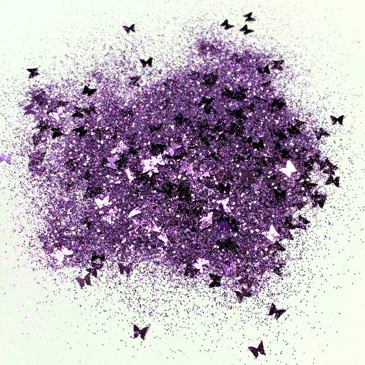 Lavender Sparkle Glitter Mix