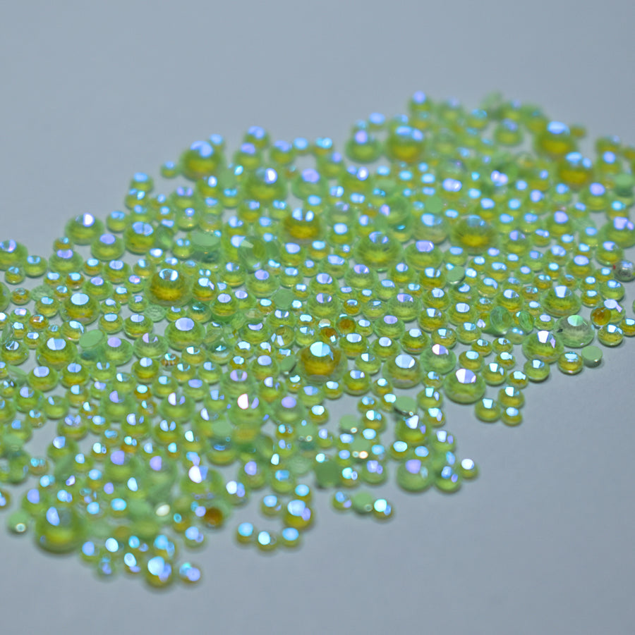 1440 pack Mojito round flat back mixed sizes