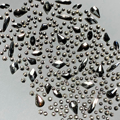 Clarity - Clear crystal mix of flat back
