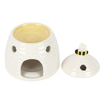 Bee hive themed ceramic wax / oil burner