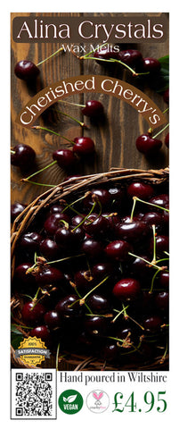 Cherished Cherries soy Wax Melt bar